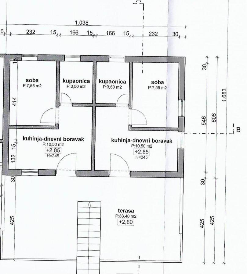 Appartamento Apartman Giulitta 2 Porat  Esterno foto